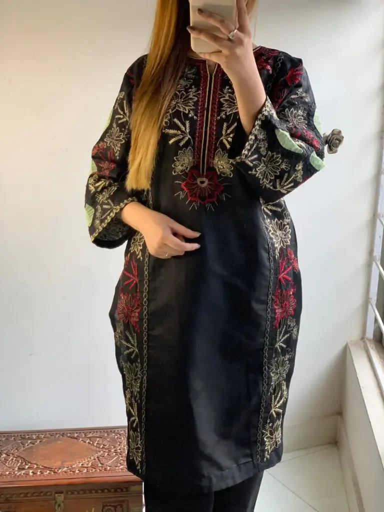 Doria Cotton Embroidary 2 Pcs