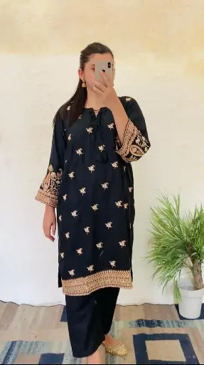 SHEHROZ FASHION ART☀️  Embroidery 2Pc